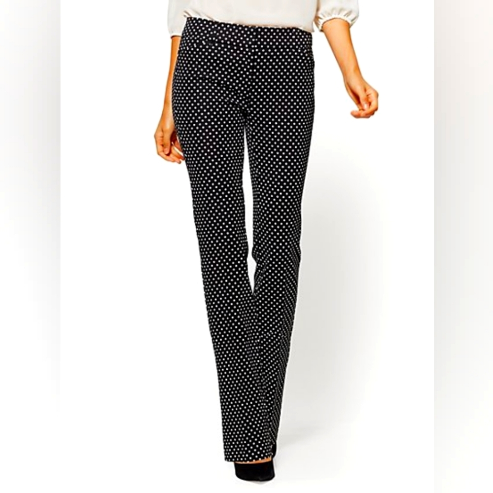 NWOT Black and White Polka Dot Pant